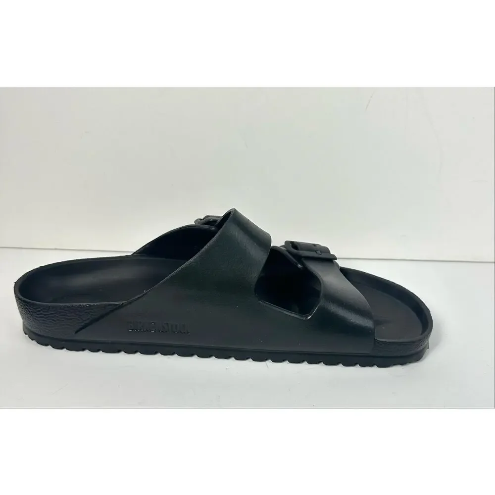 Birkenstock Arizona 44 Mens 11 Slip On EVA Sandals Slides Black Water Shoes